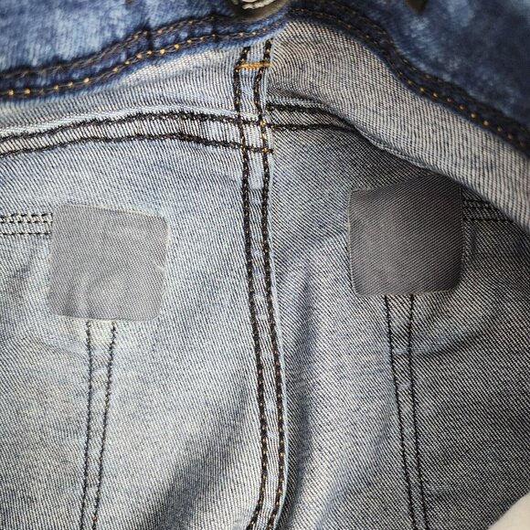 Hudson Jeans Womens 29x32 Blue Beth Baby Bootcut Denim Flap Pocket - Picture 9 of 11